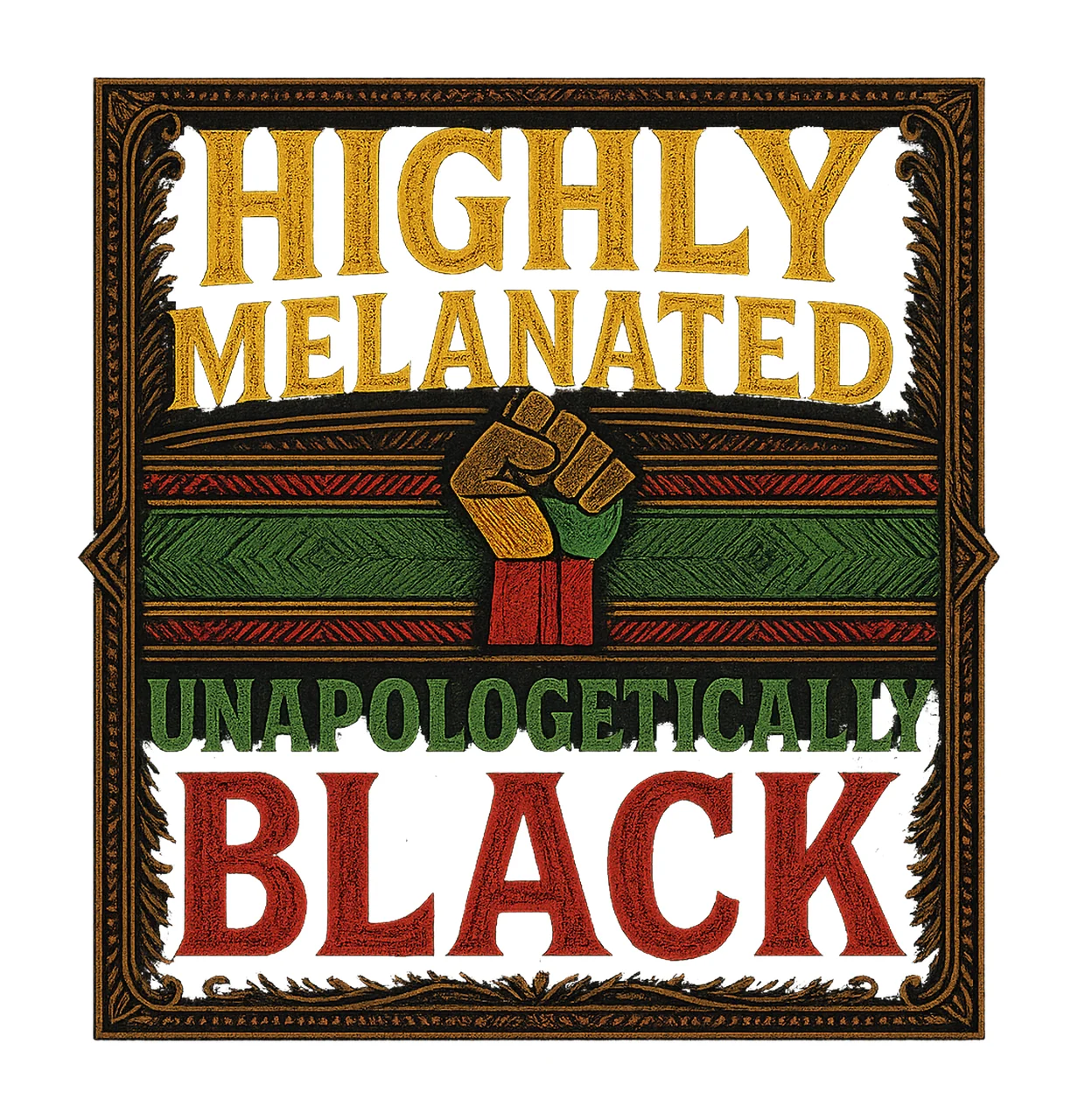 Lightly Melanated Hella Black African American History