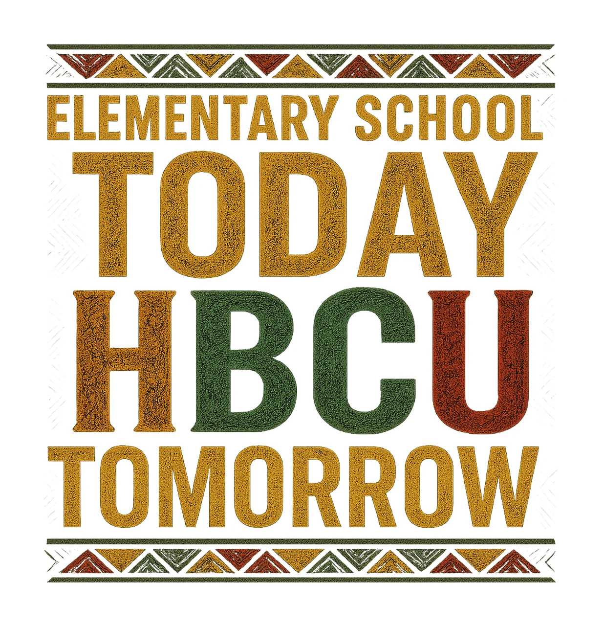 Elementary School Today HBCU Tomorrow Black History Month