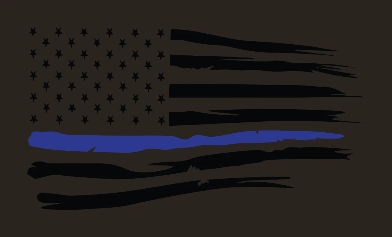 Flag Stars Of Flag Stars Black Distressed Horizontal Flying contrast preview thumbnail