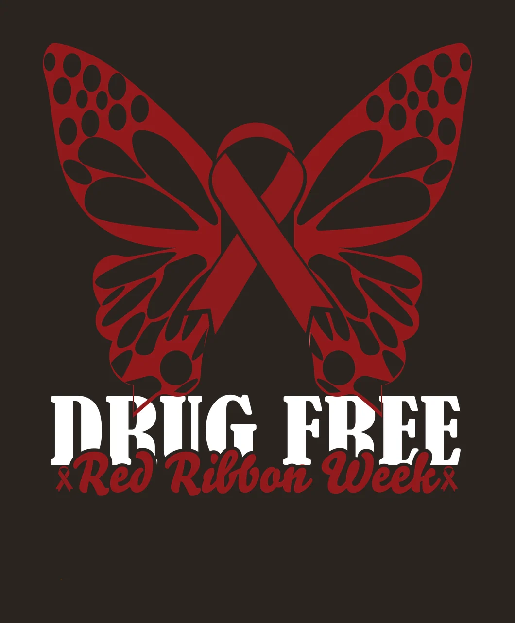 Red Ribbon scalable logo design icon contrast preview thumbnail
