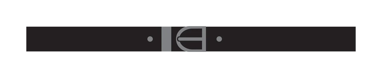 Solid Black Horizontal Bar Line On Plain White Minimalist graphic