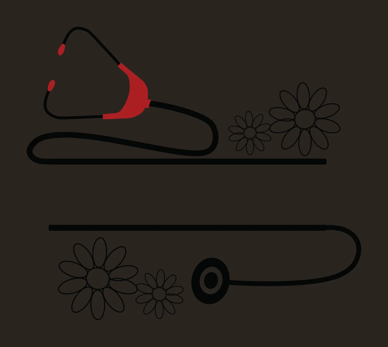 Nurse Monogram Character 09 nursing healthcare medical scrubs contrast preview thumbnail
