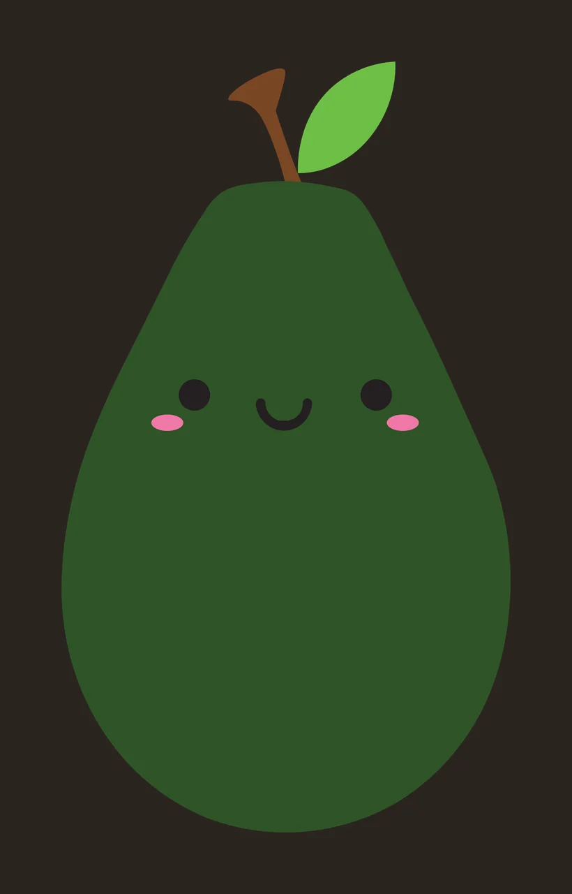 Keychain Pear Fruit Silhouette With Leaves black leaf minimalist contrast preview thumbnail