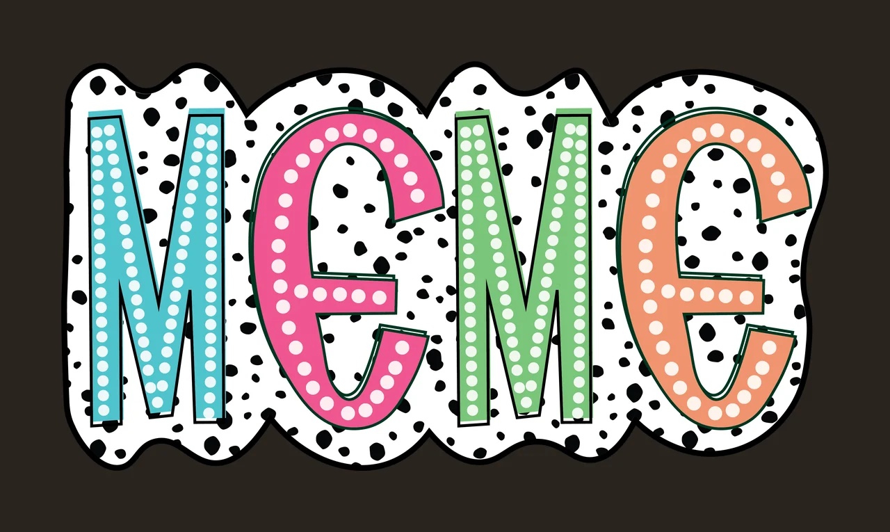 Rounded Scalloped Black Graphical Label Shape border graphic flat contrast preview thumbnail
