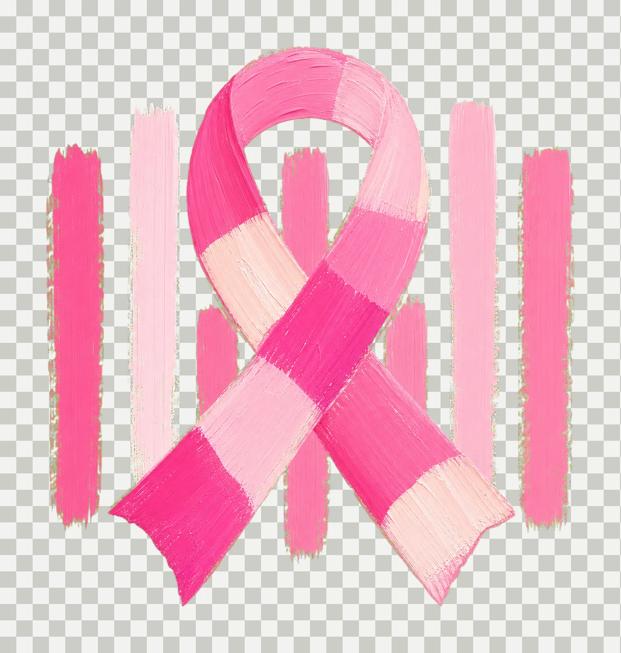Pink Out Designs October Breast Cancer Awareness Variation D transparency and detail preview thumbnail