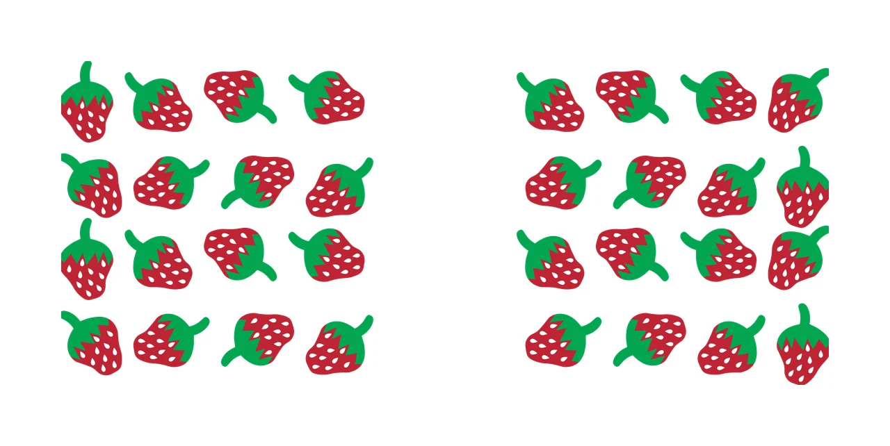Can Glass Wrap Pattern Of Repeated Simple Fruit leaves stems