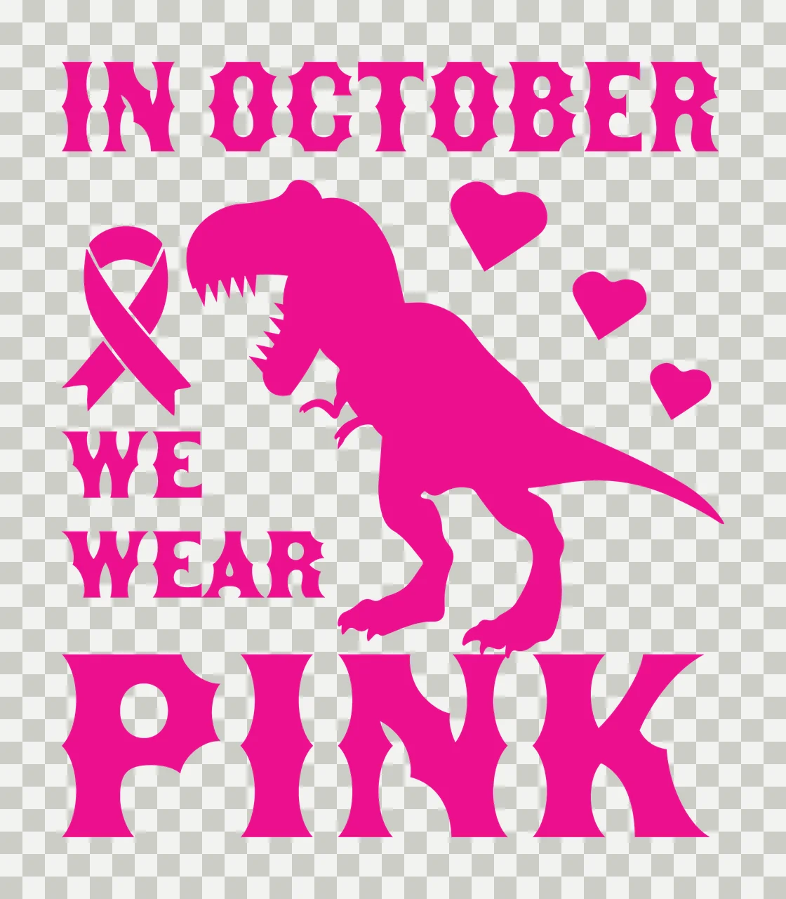 Can Glass Wrap In October We Wear Pink transparency and detail preview thumbnail