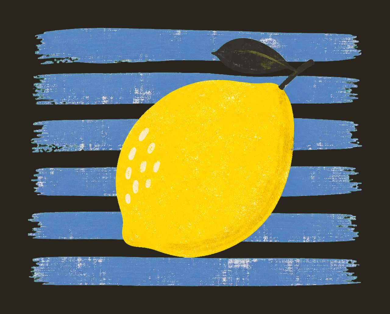 Lemon Stripes Trendy Summer Design sublimation Variation C contrast preview thumbnail