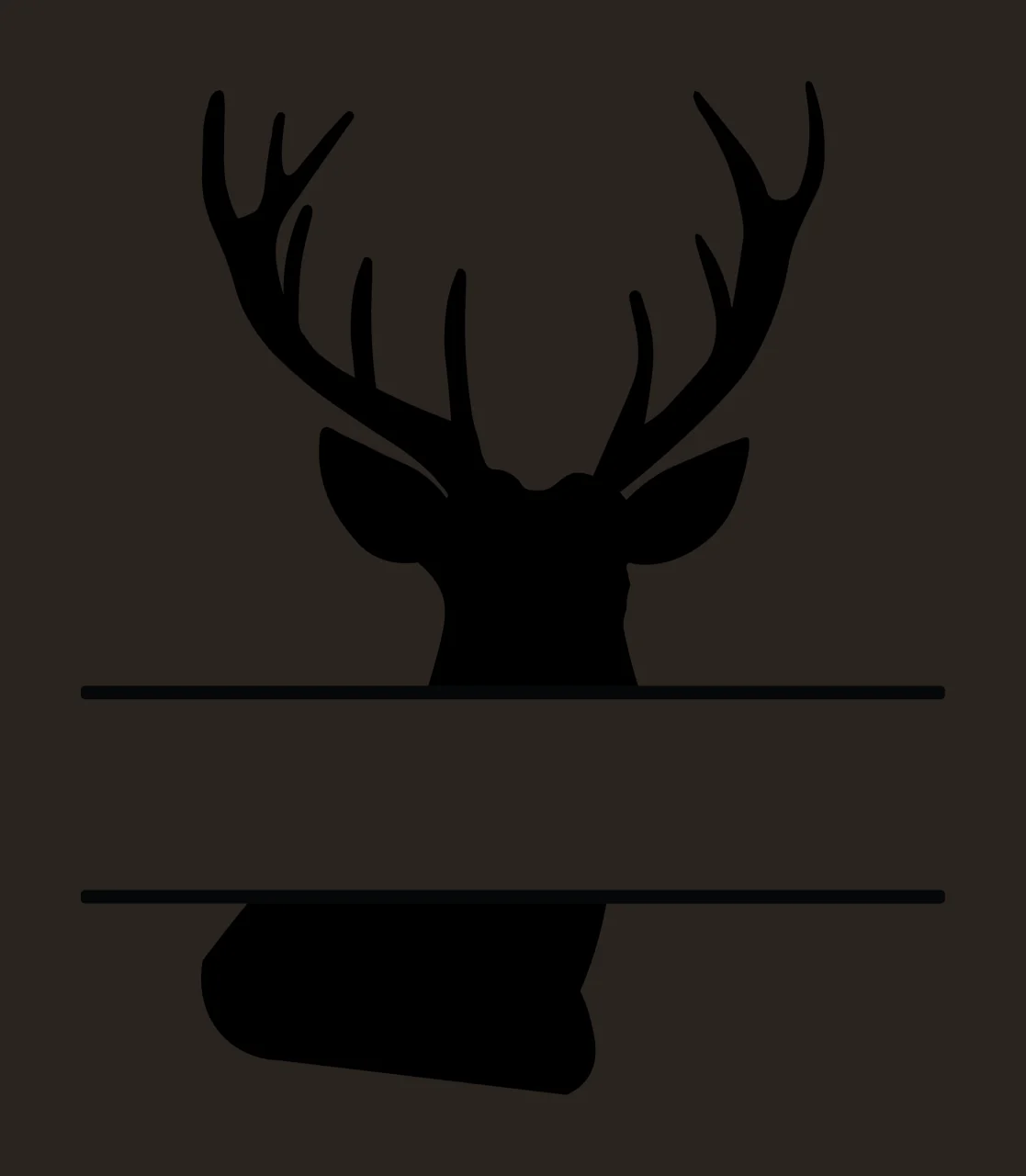 Fishing Hunting Monogram Character 05 fisherman angler Variation contrast preview thumbnail