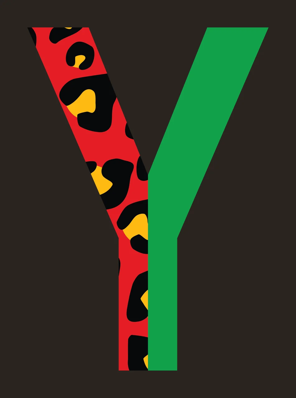 Can Glass Wrap Y Letter Splitting With Leopard contrast preview thumbnail