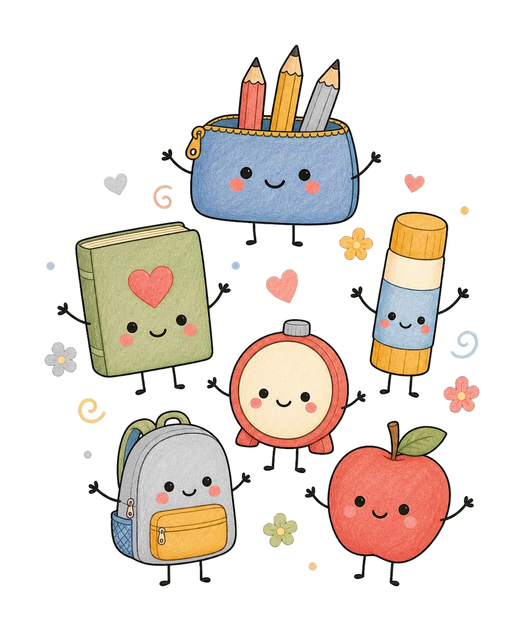 Teachers Aide School Employee Doodles Cute Variation A