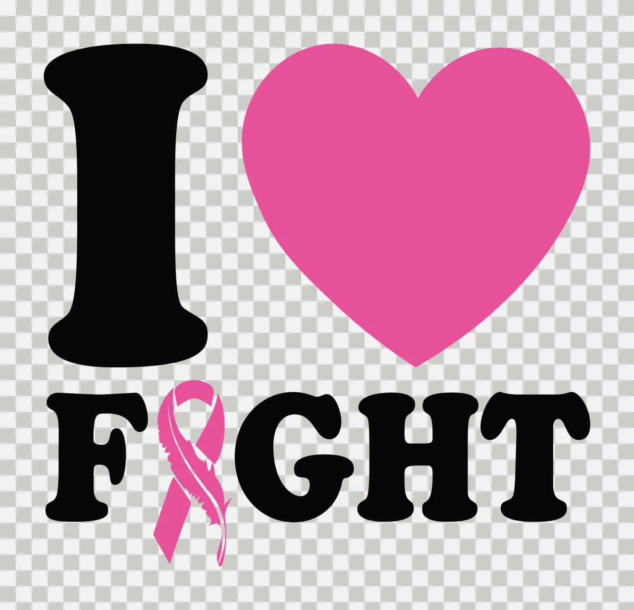 Can Glass Wrap I Fight Love Awareness Ribbon transparency and detail preview thumbnail