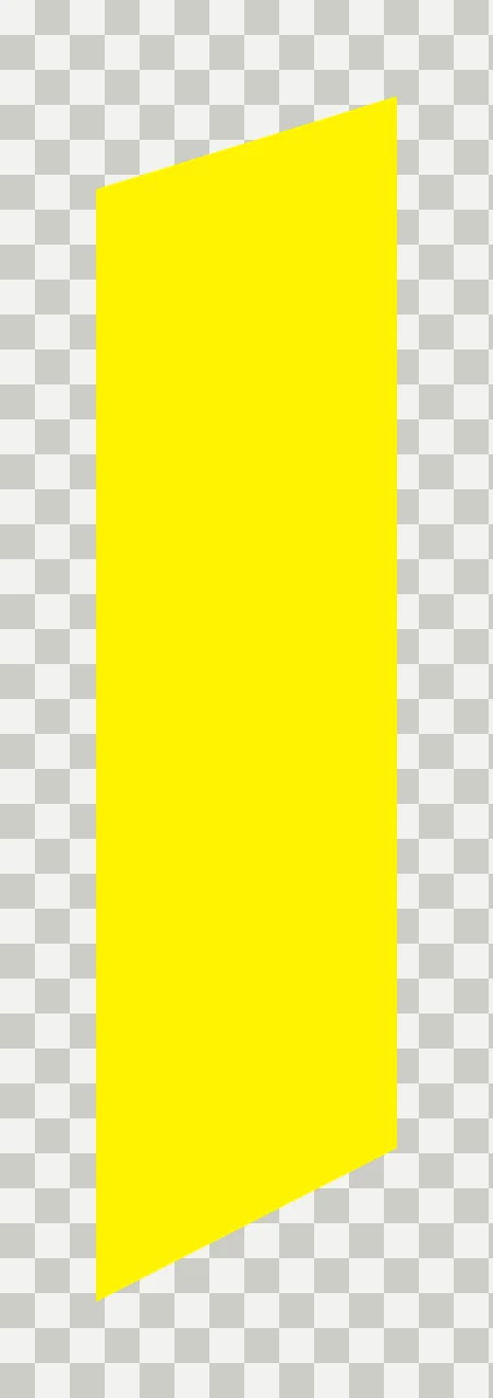Solid Black Tilted Quadrilateral Shape minimalist geometry transparency and detail preview thumbnail