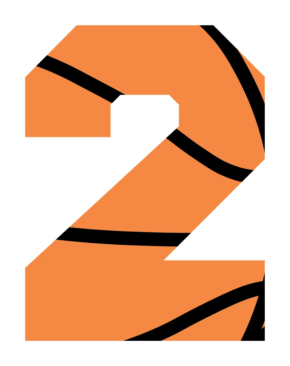Can Glass Wrap 2 Number With Basketball Pattern