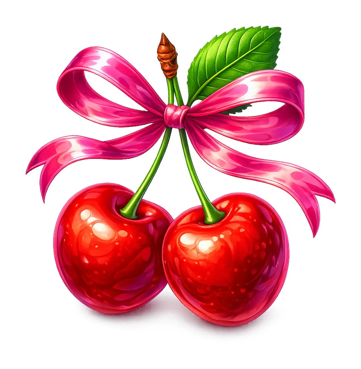 Cherries Bow Coquette Kawaii Design Cute Fruit Artwork shirt