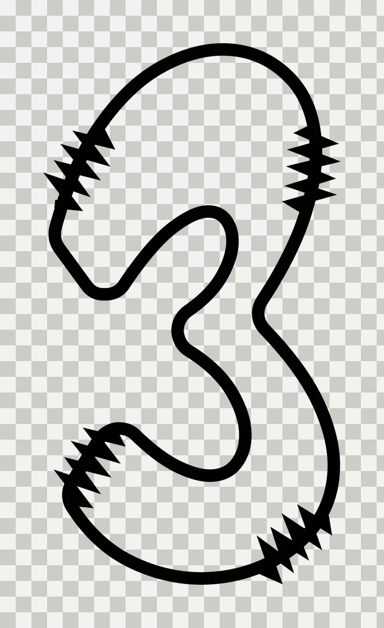 Letters Doodle Character 20 hand drawn sketch whimsical scalable transparency and detail preview thumbnail
