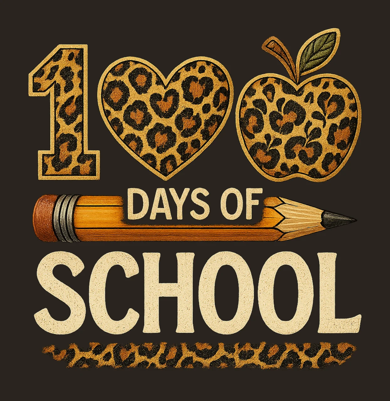 100 Days of School Teacher Sweatshirt Design 100th Day contrast preview thumbnail