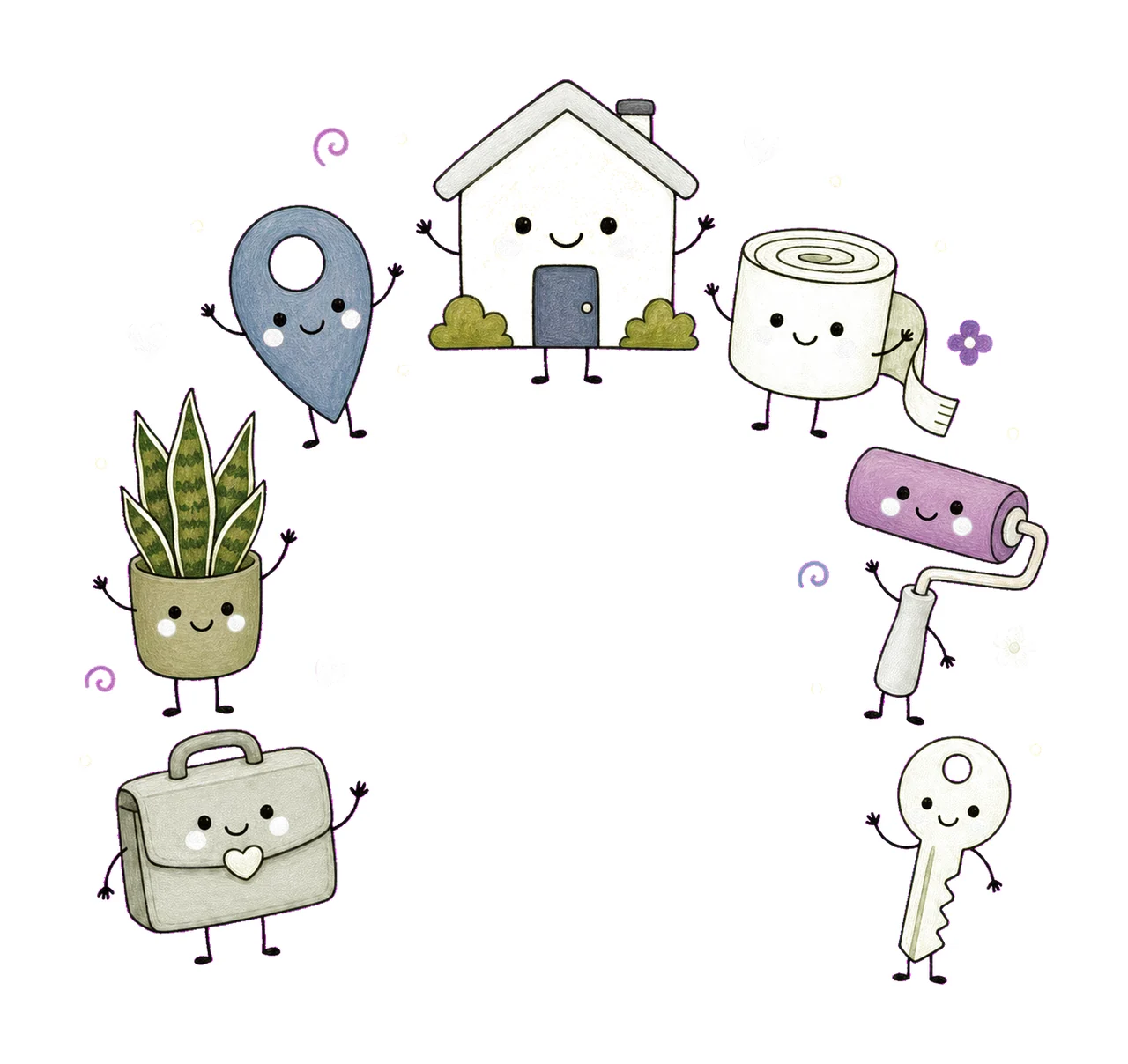 Realtor Doodle Real Estate Agent Cute Realtor Variation A