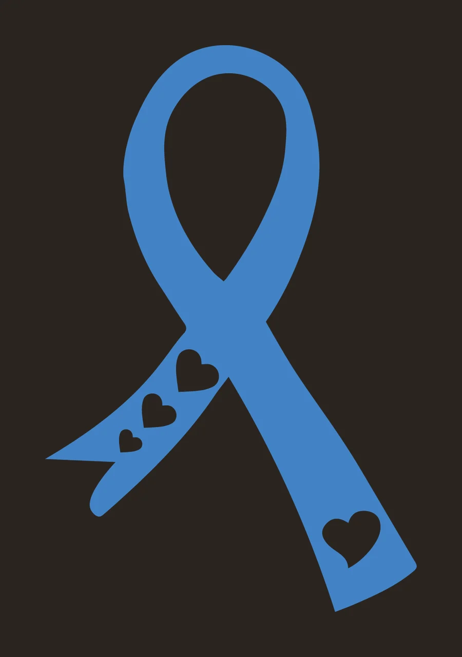 Ribbon With Hearts And Heart In Black contrast preview thumbnail