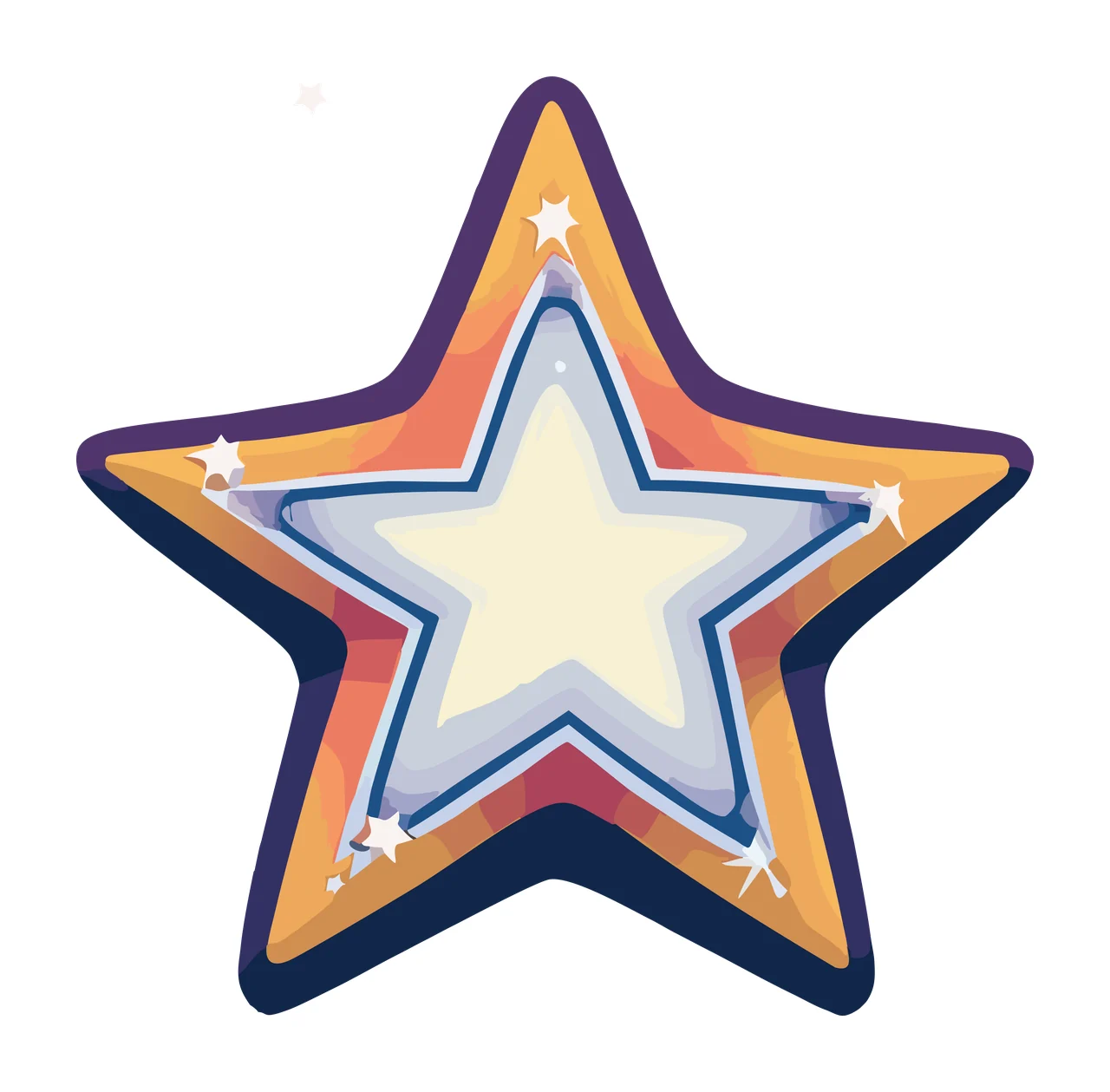 Star Symbol With Geometric Lines patterns black pattern shape