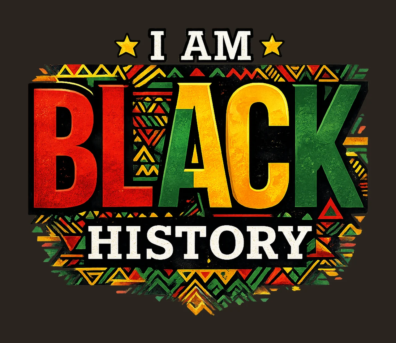 Am Black History Juneteenth African American Pride Design contrast preview thumbnail
