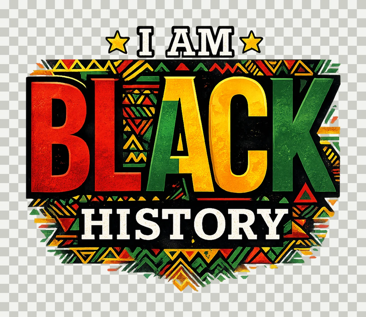 Am Black History Juneteenth African American Pride Design transparency and detail preview thumbnail