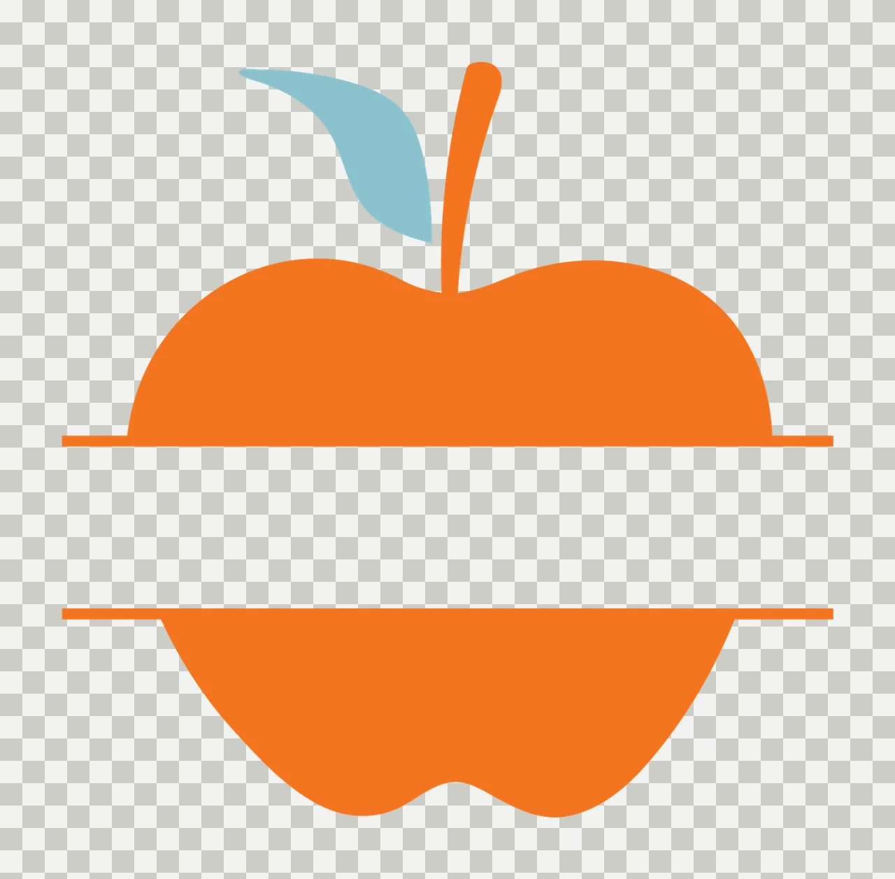 Can Glass Wrap Apple Separation With Horizontal Lines transparency and detail preview thumbnail