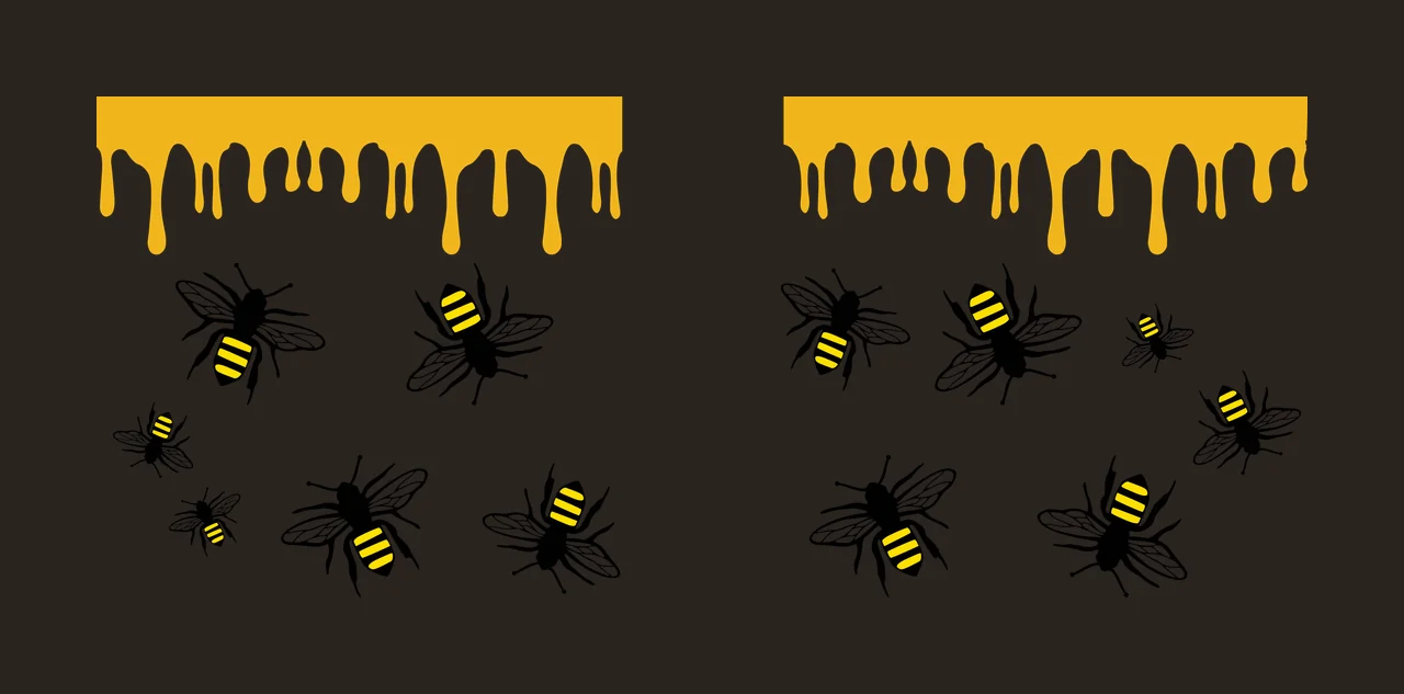 Can Glass Wrap Black Flying Insects With Dripping paint silhouette contrast preview thumbnail