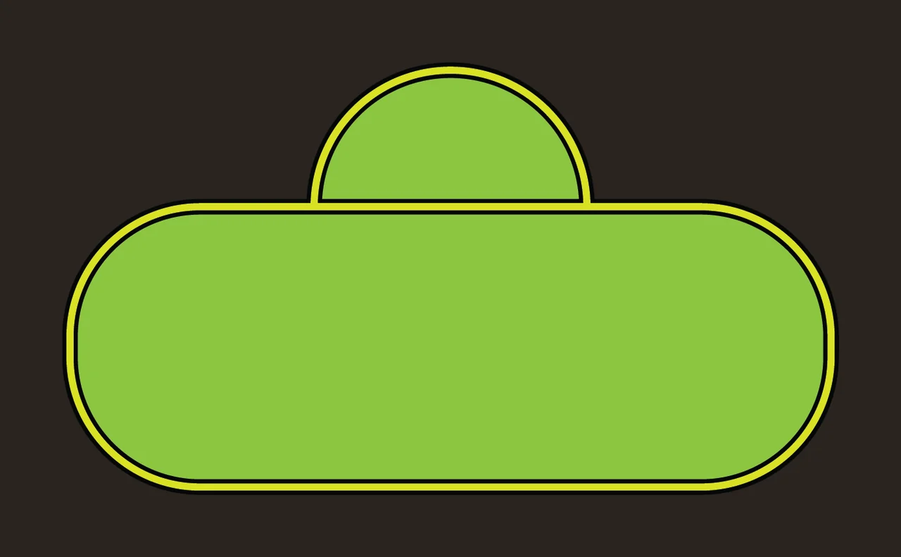 Black Cloud Shape On White curves minimalist icon graphics contrast preview thumbnail