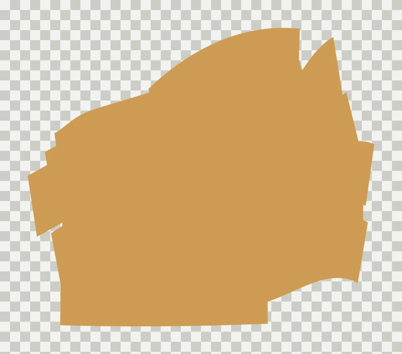 Jagged Layered Horizontal Black Element shape minimalist abstract transparency and detail preview thumbnail