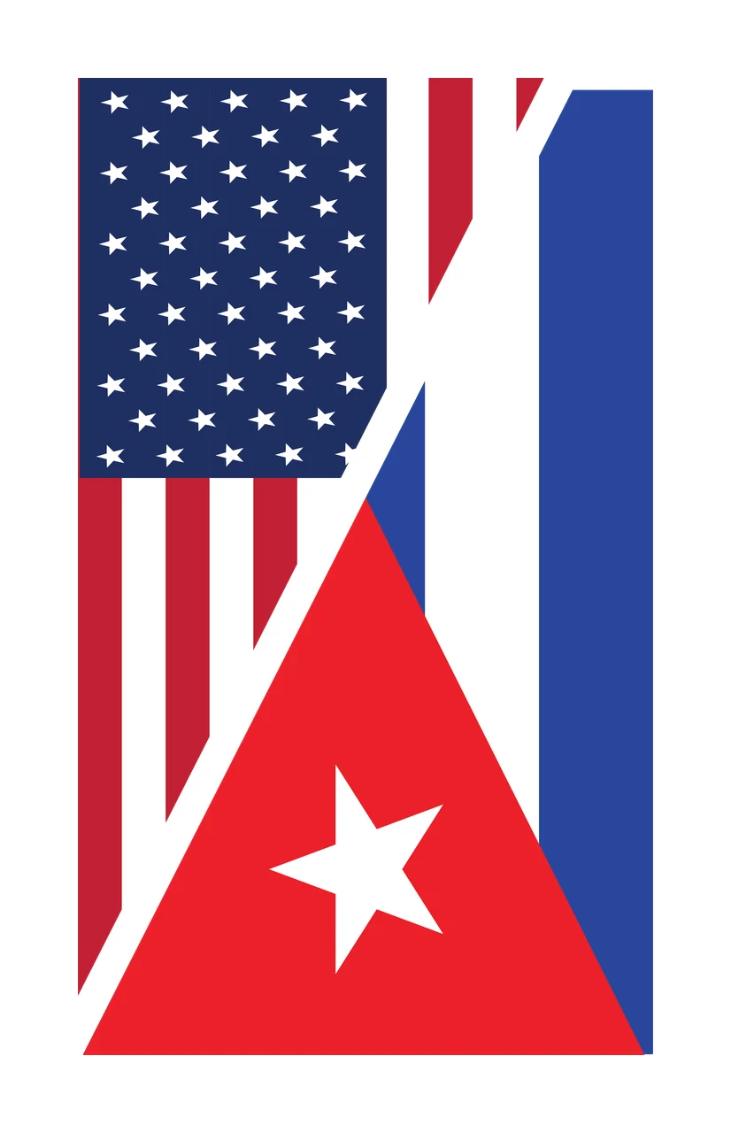 American Flag Divided Star Graphic stars stripes minimalist