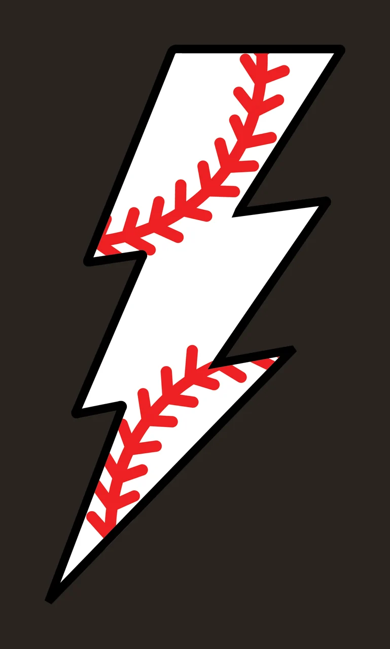 Bolt Vertical Sharp Lightning Shape In Black silhouette white contrast preview thumbnail