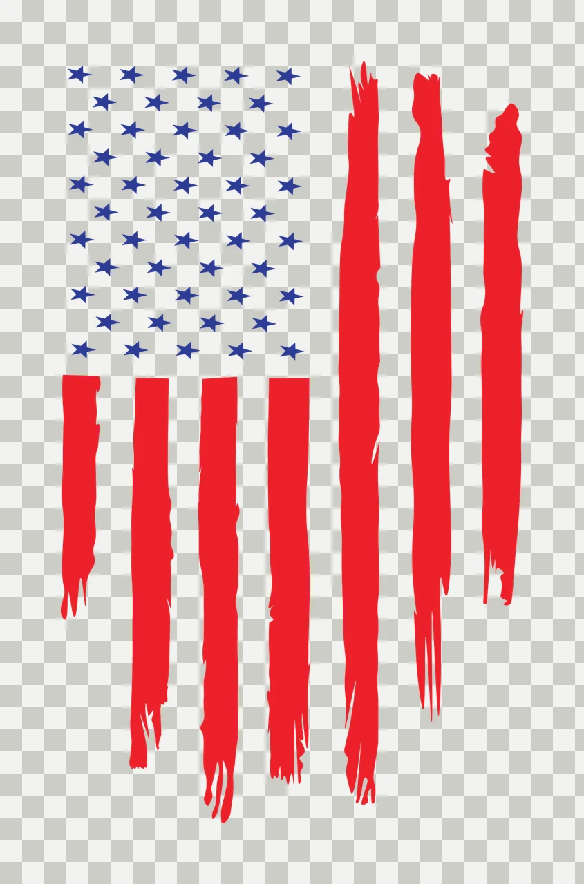 Can Glass Wrap United States Flag With Vertical transparency and detail preview thumbnail