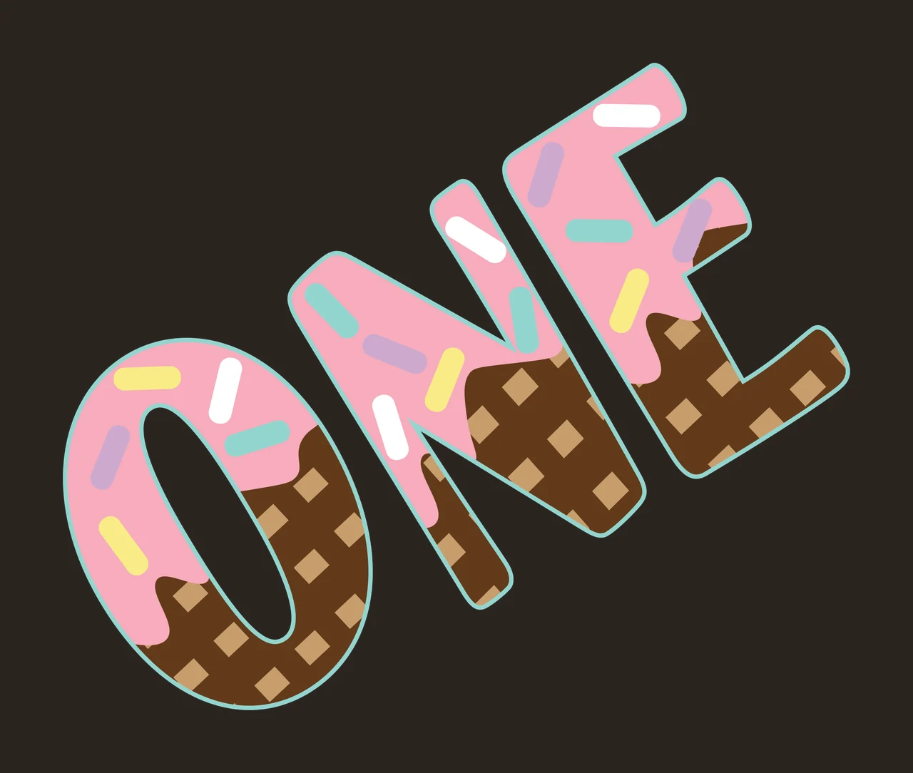 Diagonal Text With Pattern appearing letters grid typographic contrast preview thumbnail