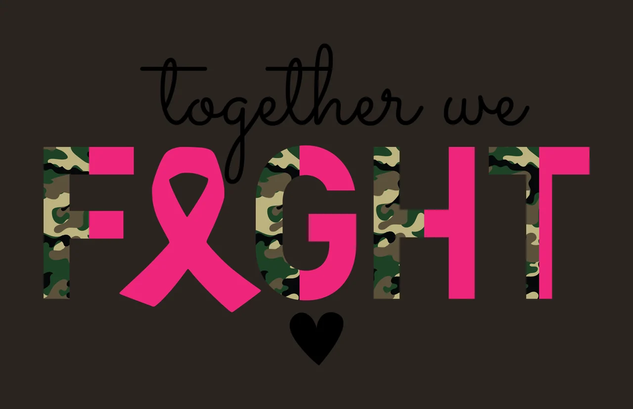 Awareness Black Ribbon typography inspirational heart white contrast preview thumbnail