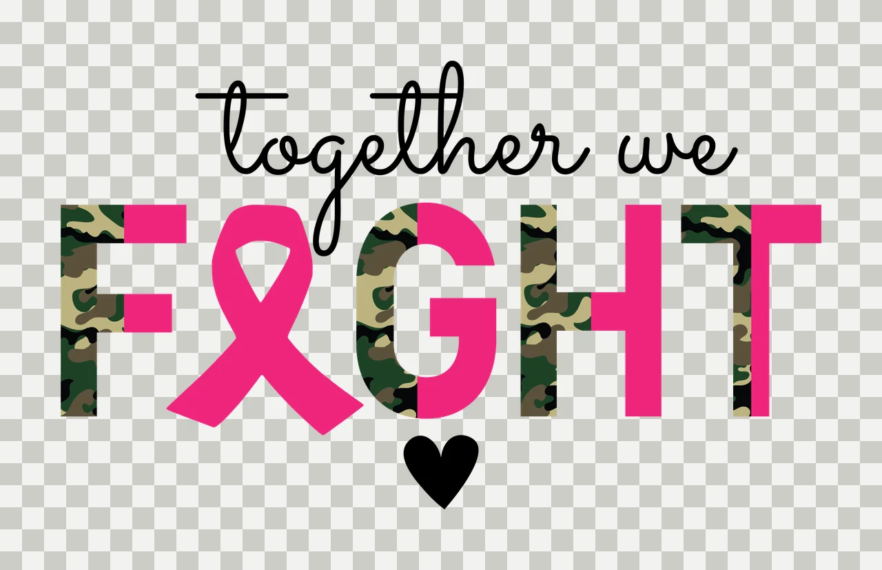 Awareness Black Ribbon typography inspirational heart white transparency and detail preview thumbnail