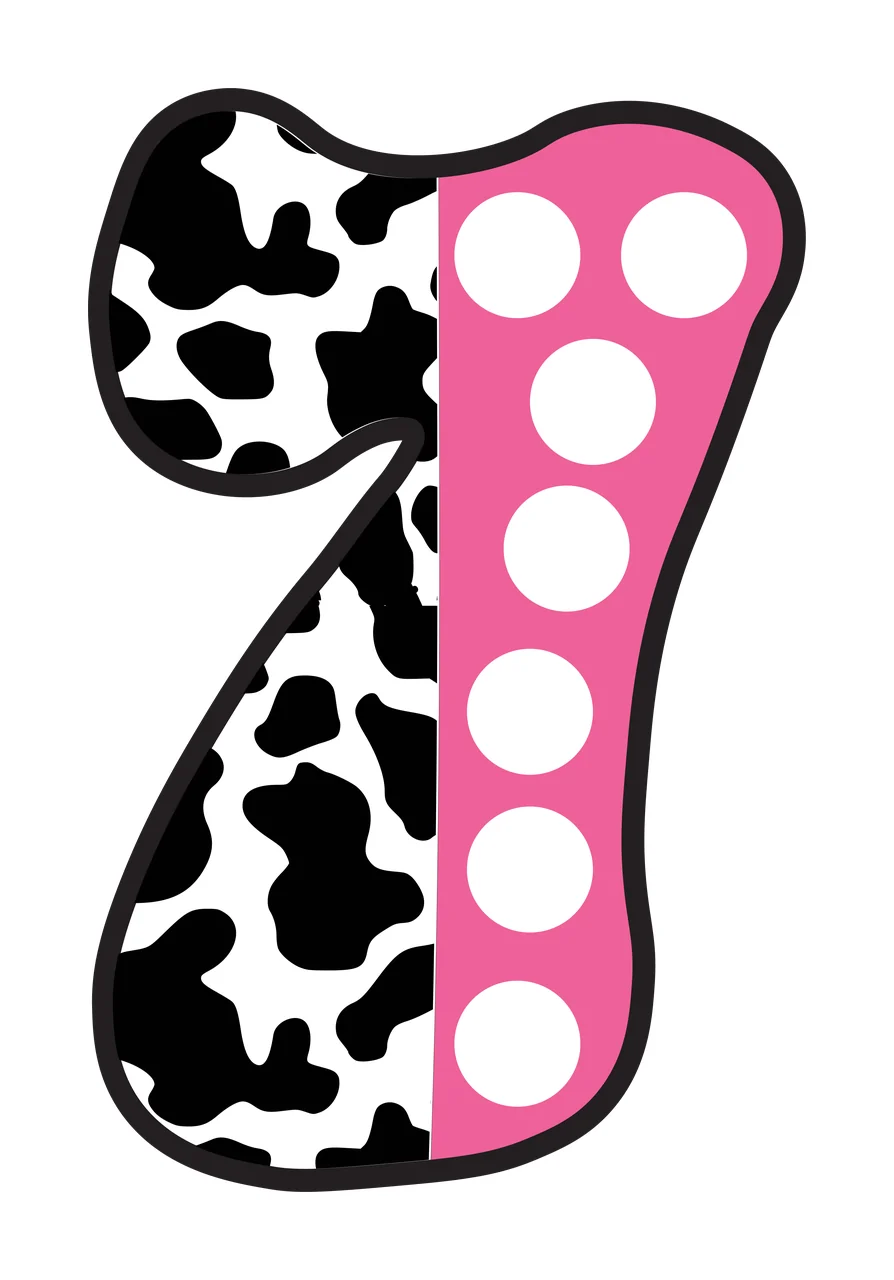 Half Cow Bright Font Dalmatian Race Doodle Leopard Character 28 racing
