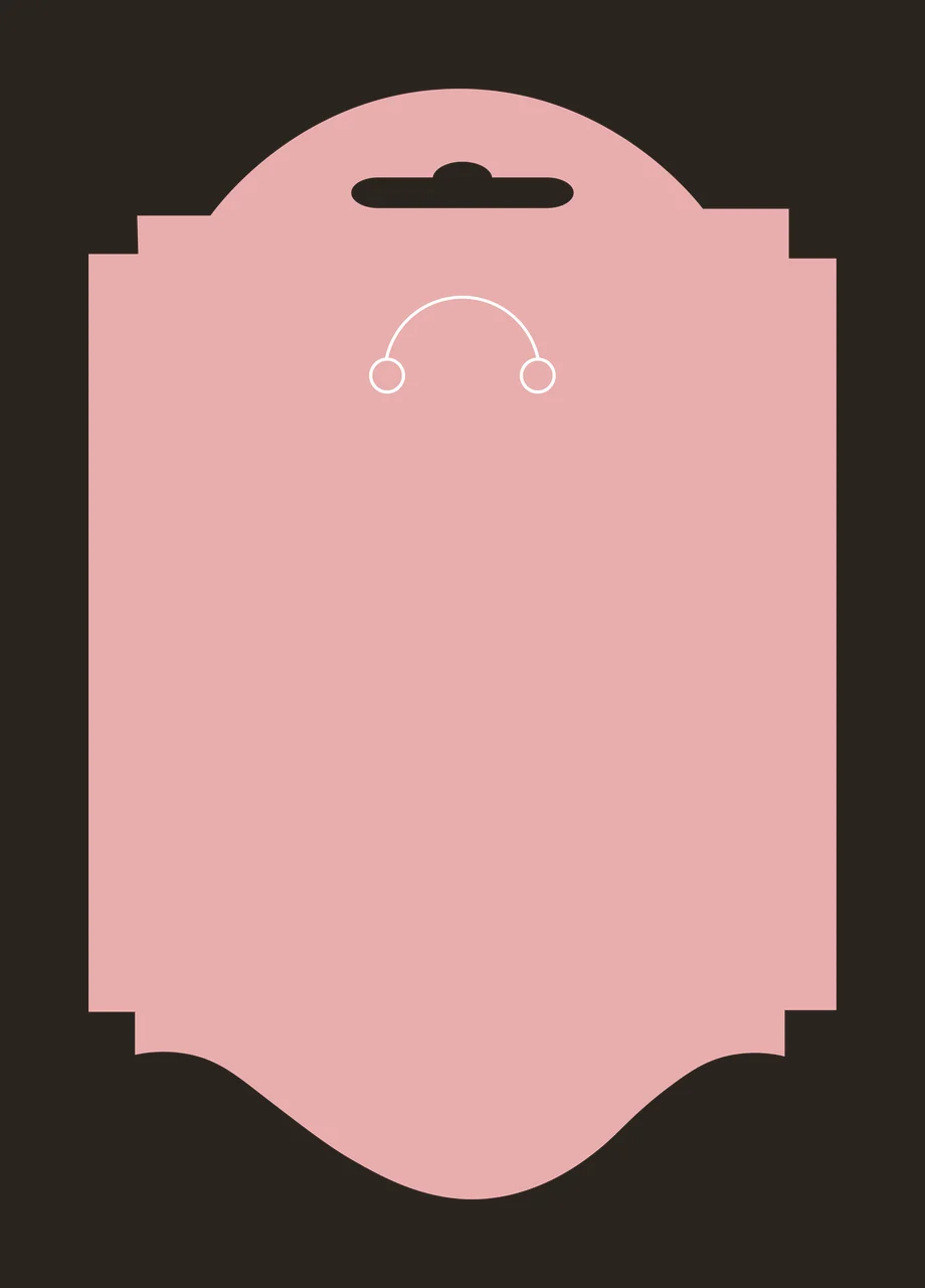 Keychain Black Decorative Rectangular Display Tag shape minimalist contrast preview thumbnail