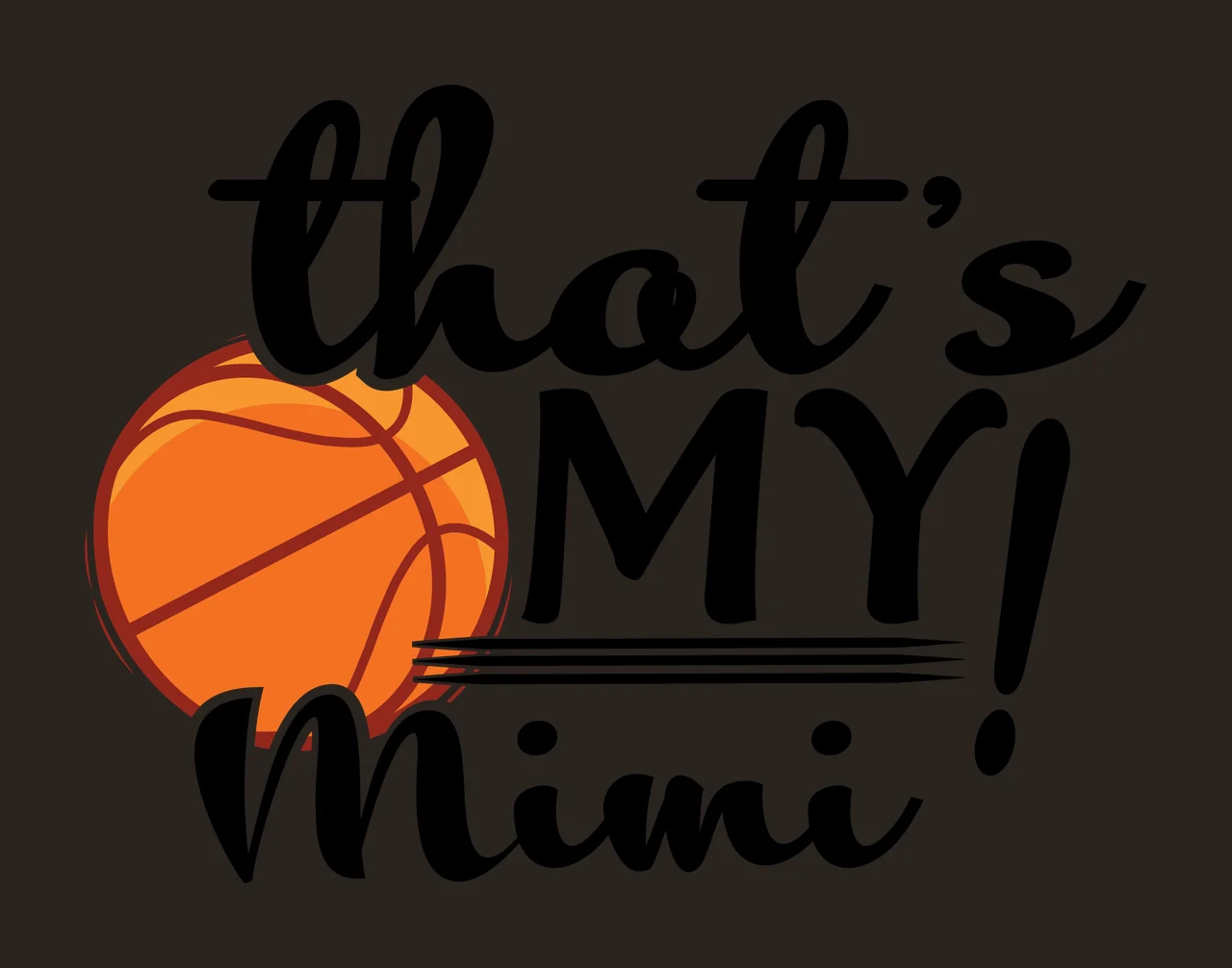 Is My Ball That S My Mimi Text and black white plain background contrast preview thumbnail