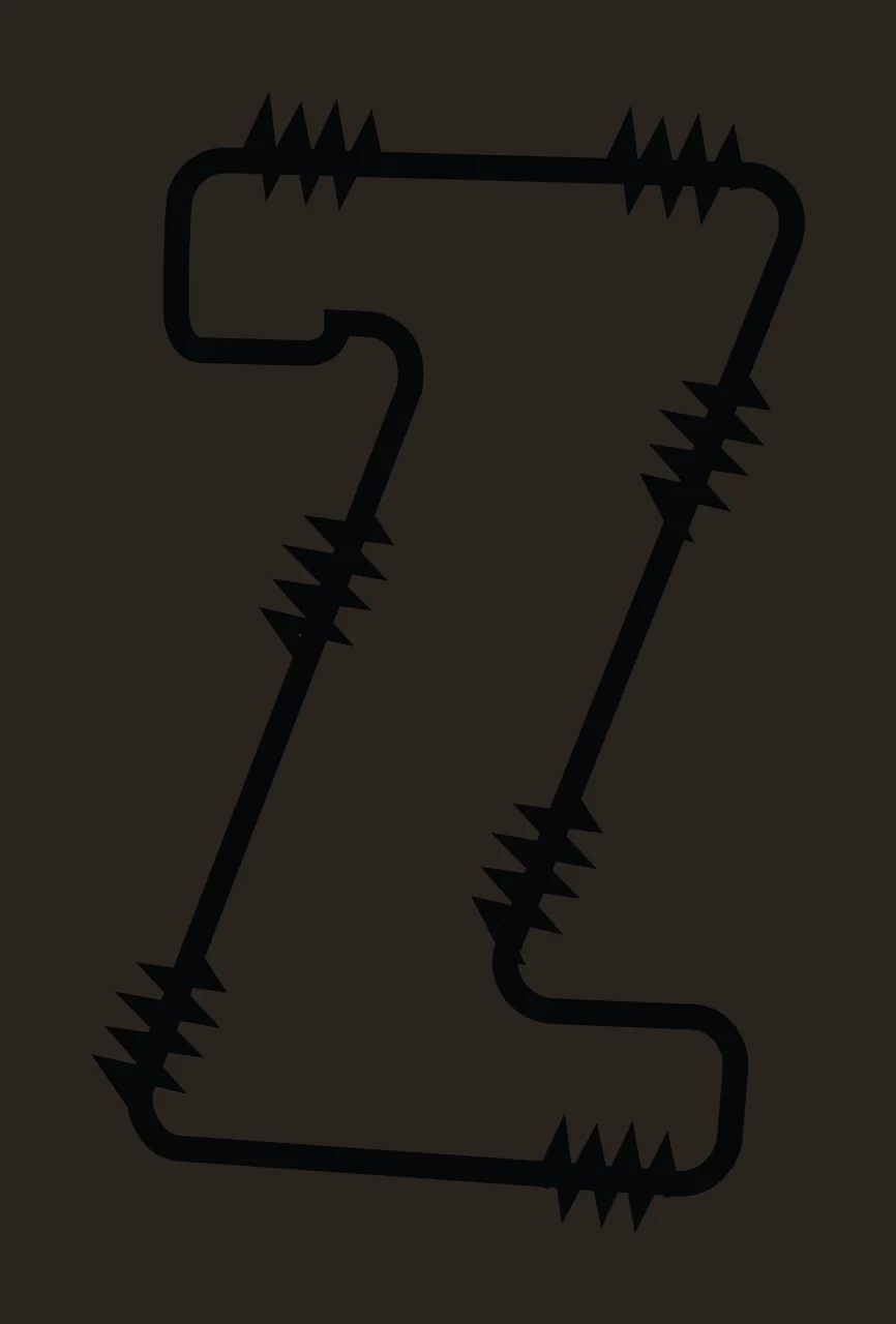 Letters Doodle Character 17 hand drawn sketch whimsical scalable contrast preview thumbnail