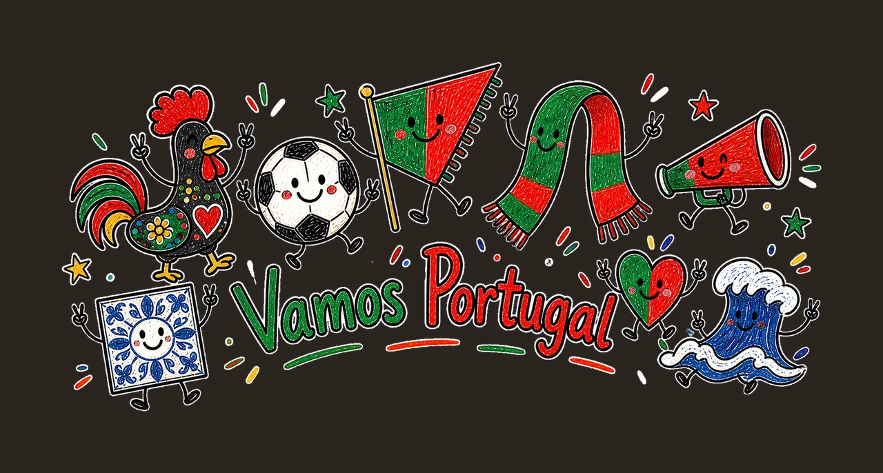Portugal Soccer Doodle Fan sublimation instant shirt design contrast preview thumbnail