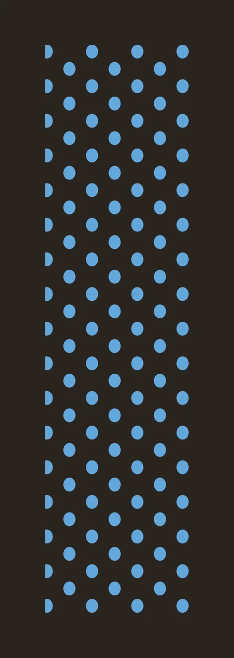 Polka dot pattern Illustration with light blue dots, white background, circles and grid alignment contrast preview thumbnail