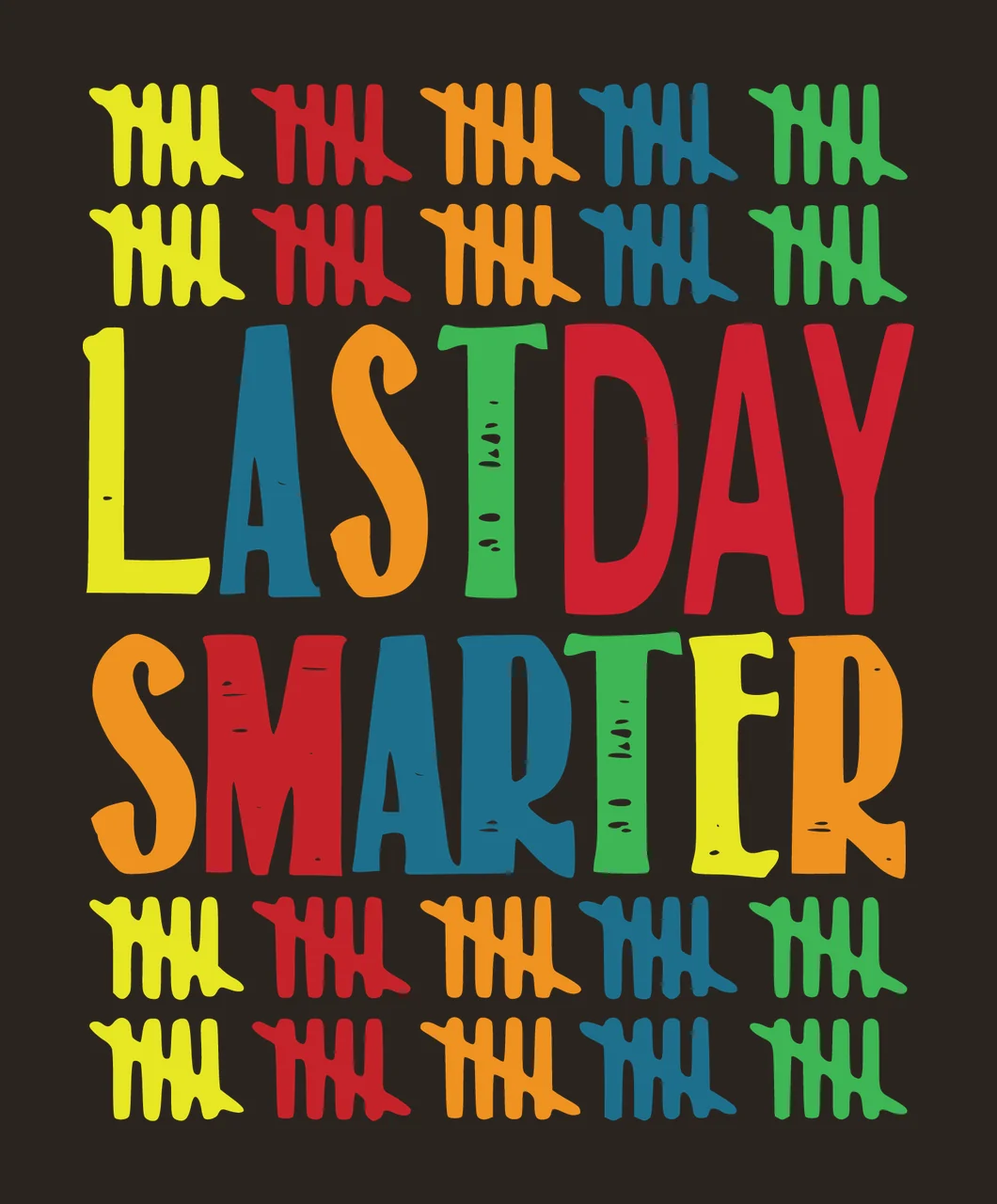 Of Lastday Smarter Tallies Graphic Design Tally marks and text contrast preview thumbnail